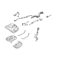 OEM 2004 Kia Amanti Hose-Fuel Tank To Filler Diagram - 311463F500