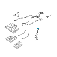 OEM 2005 Kia Amanti Plate Assembly-Fuel Pump Diagram - 311203F500