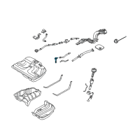 OEM 2004 Kia Amanti Valve Assembly-Fuel Ventilator Diagram - 311553F500