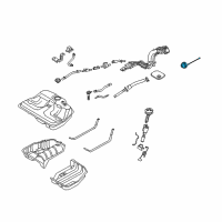 OEM 2004 Kia Amanti Fuel Tank Filler Gas Cap Diagram - 310102C510