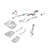 OEM Hyundai Valve Assembly-2 Way Diagram - 31135-22100