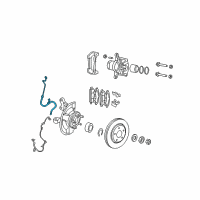 OEM 2011 Dodge Avenger LINE-BRAKE Diagram - 4877604AD