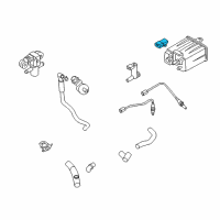 OEM 2010 Infiniti G37 EVAPORATOR Control System Pressure Sensor Diagram - 22365-EY01C