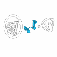 OEM 2019 Nissan Rogue Switch Assy-Steering Diagram - 25550-7FH2A