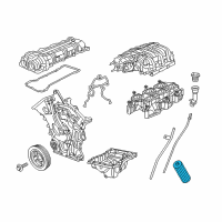 OEM Chrysler Voyager Indicator-Engine Oil Level Diagram - 68166699AC