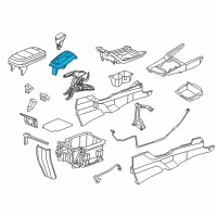 OEM 2012 Honda Civic Cover Set, Escutcheon (Black) Diagram - 54721-TR2-A72ZA