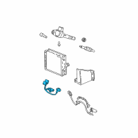 OEM Honda Sensor Assembly, Position Diagram - 28900-RDK-013