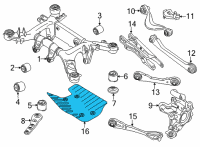 OEM 2018 BMW M5 Rubber Bush Steering Arm Diagram - 33-30-8-073-973