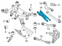OEM 2022 BMW M8 Camber Link Diagram - 33-32-8-091-698