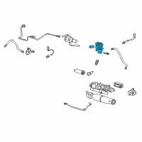 OEM 2011 Ford E-250 EGR Valve Diagram - 7L3Z-9D475-B