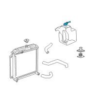 OEM 2014 Jeep Wrangler Radiator Cap Diagram - 4596198