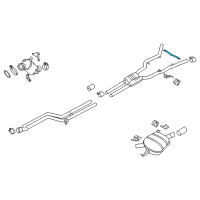 OEM 2015 BMW 535i GT xDrive Rod Diagram - 18-30-7-594-961