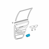 OEM 2003 Ford Crown Victoria Pull Pocket Diagram - 3W7Z-5422635-AAC