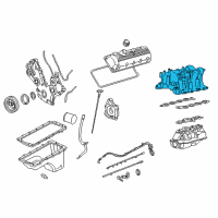 OEM Ford Expedition Intake Plenum Diagram - 3L3Z-9424-DA