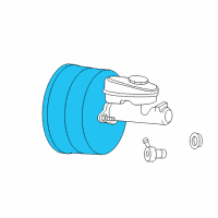 OEM 2002 Jeep Wrangler Booster-Power Brake Diagram - 4798158AC