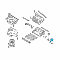 OEM 2017 Kia Niro Intake Actuator Diagram - 97124G2000