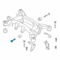 OEM 2021 BMW X2 Hex Bolt With Washer Diagram - 07-11-9-907-556