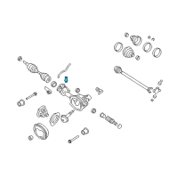 OEM 2009 Ford Explorer Sport Trac Vent Valve Diagram - 1L2Z-4022-AA