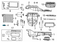 OEM Jeep Grand Cherokee L VALVE-A/C EXPANSION Diagram - 68543900AA