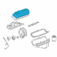 OEM 1994 Chevrolet G10 Valve Cover Diagram - 93441317
