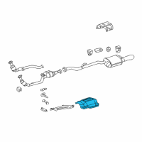 OEM 2007 Chrysler Crossfire Shield-Heat Diagram - 5097381AA