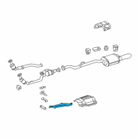 OEM Chrysler Crossfire Shield-Heat Diagram - 5097380AA