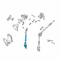 OEM Toyota Tacoma Intermed Shaft Diagram - 45260-35070