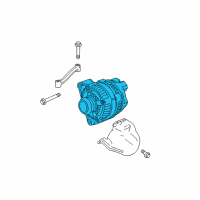 OEM 2011 Buick Lucerne Alternator Diagram - 84009367