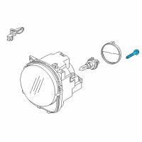 OEM 2015 Jeep Renegade Screw Diagram - 6511600AA