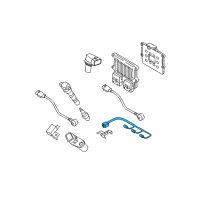 OEM 2009 Kia Sorento Ignition Coiling Harness Diagram - 396103C600