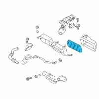 OEM 2019 Toyota 86 Air Filter Diagram - SU003-06405