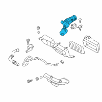 OEM 2019 Toyota 86 Air Inlet Hose Diagram - SU003-07169