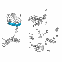 OEM 2007 Acura TSX Air Filter Diagram - 17220-RBB-505