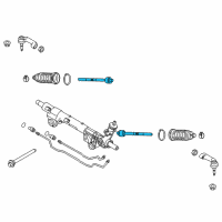OEM 2010 Ford Expedition Inner Tie Rod Diagram - 9L3Z-3280-A