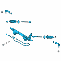 OEM 2011 Ford F-150 Gear Assembly Diagram - EU2Z-3V504-PRM