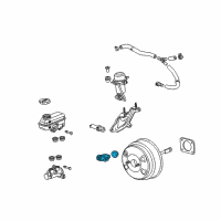 OEM Chevrolet Camaro Booster Check Valve Diagram - 20880675