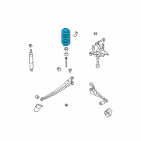 OEM 2016 Ford E-350 Super Duty Coil Spring Diagram - 9C2Z-5310-V