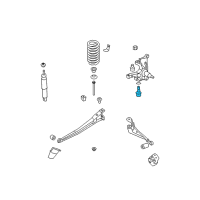 OEM 2001 Ford E-250 Econoline Upper Ball Joint Diagram - 8C2Z-3050-A