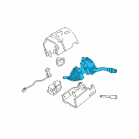 OEM 2005 Ford Ranger Combo Switch Diagram - 7L5Z-13K359-AA