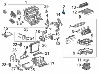 OEM 2022 Chevrolet Trailblazer Actuator Diagram - 42677687