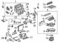 OEM Buick Encore GX Temperature Sensor Diagram - 42677749