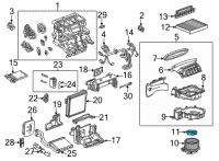 OEM 2022 Chevrolet Trailblazer Control Module Diagram - 42643755