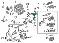 OEM 2021 Chevrolet Trailblazer Harness Diagram - 42677785