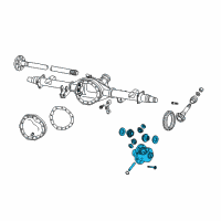 OEM 2012 Ram 2500 Case-Differential Diagram - 68304619AA