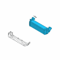 OEM 2010 BMW X5 Charge-Air Cooler Diagram - 17-51-7-805-150