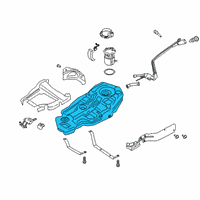 OEM 2022 Ford Explorer Fuel Tank Diagram - L1MZ-9002-C