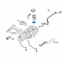 OEM Ford Lock Ring Diagram - L1MZ-9C385-A