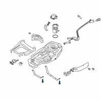 OEM 2020 Ford Explorer Filler Pipe Diagram - L1MZ-9034-W