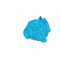 OEM 2011 Toyota Matrix Alternator Diagram - 27060-0H111-84