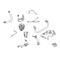 OEM BMW 545i Rubber Mounting Diagram - 11-72-7-571-866